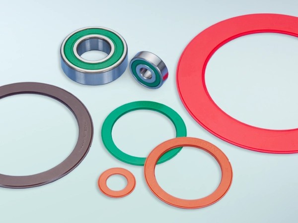 Automotive parts (bearing rubber seals)