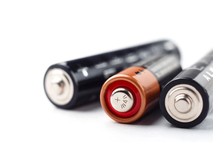 Alkaline batteries